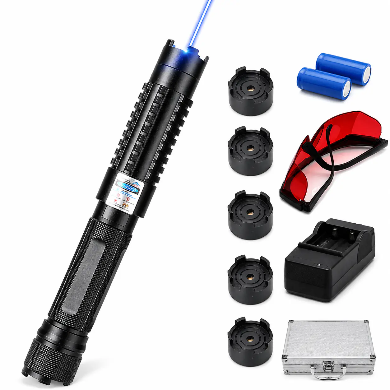 Entry Level Laser Pointer 1.2W Slim Blue Laser for Beginners