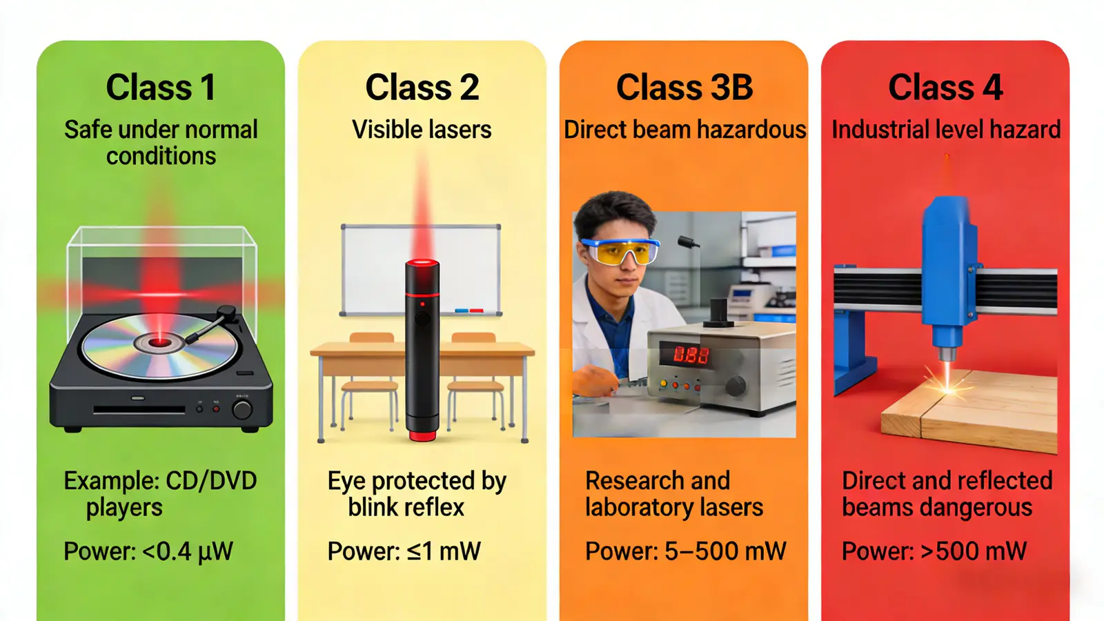 The Hidden Dangers of High-Power Blue Lasers: Why Class 4 Safety Isn’t Optional image 1