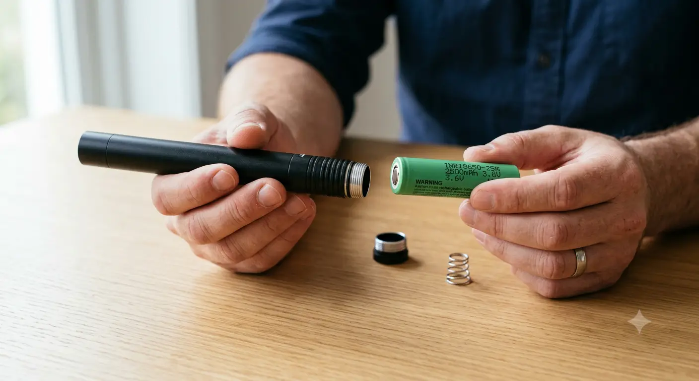 Laser Pointer Battery Guide: 18650 vs 16340 vs LR44, What Fits Your Laser and Why Your Beam Goes Dim image 2